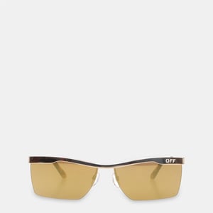 Accessories Off White Off Rimini Sun in Gold Mirror