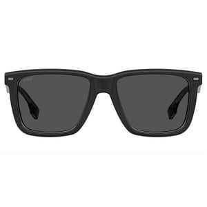Accessories Boss Square Full Rim Sunglasses in Black Ruthenium