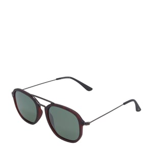 Accessories Prive Revaux R The Dale Double Bridge Rectangle Sunglasses in Brown