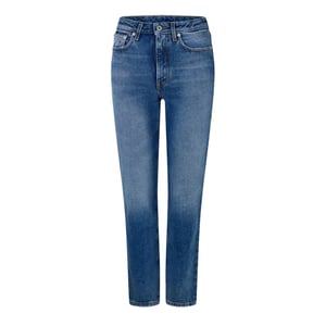 Women's Heron Preston Five Pocket Design Slim Jeans in Vintage Blue