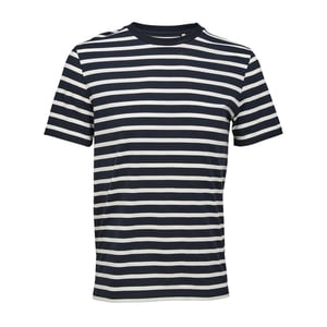 Russell Heren Authentiek Piqué Poloshirt (Navy/Off Wit)