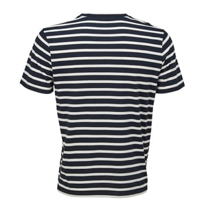 Russell Heren Authentiek Piqué Poloshirt (Navy/Off Wit)