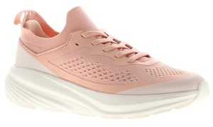 SURGE Womens Running Trainers Memory Foam Amren Lace Up pink
