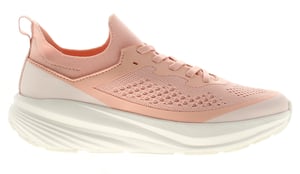 SURGE Womens Running Trainers Memory Foam Amren Lace Up pink