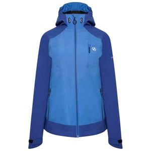 Women's Dare 2b Era Waterproof Jacket in StrBlu/SpcBl