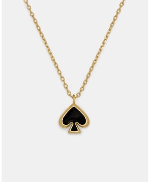 Everyday Spade Enamel Mini Pendant