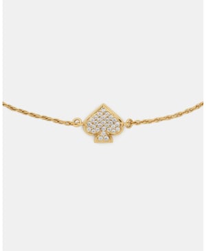 Everyday Spade Pave Slider Bracelet