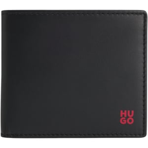 Hugo Boss Mens Leather Wallet Tibby_N_4cc Bifold Credit Cardholder