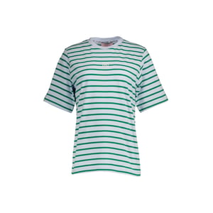 Studio Anneloes stripe studio floor t-shirt 13778 6672 light blue/grass green