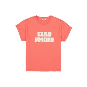 Garcia Jeans dames tops t-shirts 4339.42.0014 koraal