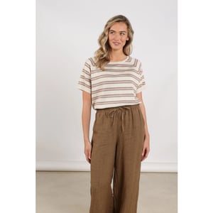 Nukus Nks03040 375 rachel pullover stripe sand/blush