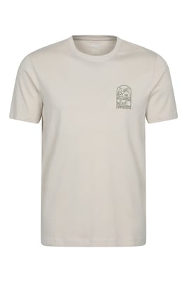 Regional Men's Cotswold T-Shirt Cotton Sun Protection Breathable Casual Tee Off-White