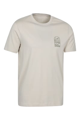 Regional Men's Cotswold T-Shirt Cotton Sun Protection Breathable Casual Tee Off-White