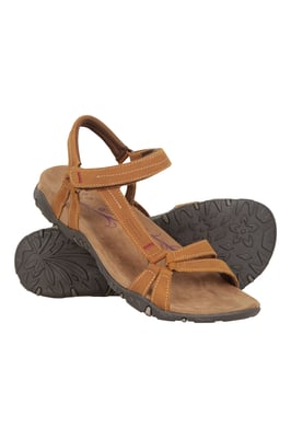 'Kokomo' Women's Casual Sandals Comfy Everyday Summer Shoes Brown