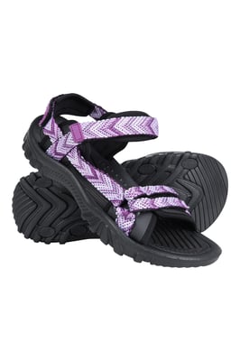 'Cyprus' Women's Sandals Breathable Comfy Everyday Summer Shoes Purple