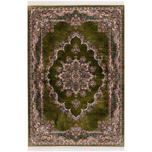 Muratap Isfahan oosters vloerkleed klassiek vintage tapijt 160x230 cm