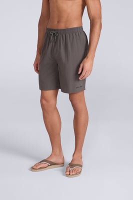 'Reeva' Men's Swim Shorts Breathable Summer Swimming Trunks Khaki