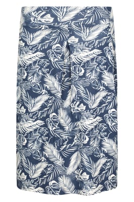 'Waterfront' Women's Jersey Skirt Breathable Stylish Summer Outfit Navy