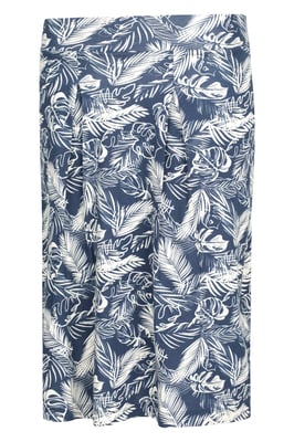 'Waterfront' Women's Jersey Skirt Breathable Stylish Summer Outfit Navy
