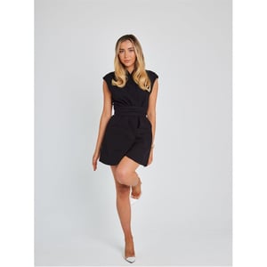 Women's Odd Muse Om The Ultimate Muse Sleeveless Dress With Additional Belts in Black