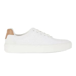 Women's Boss Katie Lowcut Lace-Up Low Top Sneakers in Open White