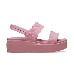 Crocs Brooklyn Woven Thermoplastische Damessandalen Met Rozet