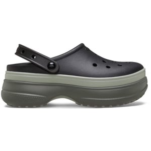 Crocs Classic Stacked Thermoplastische Zwarte Klompen