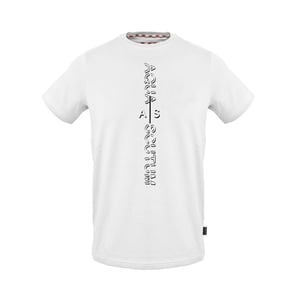 Men's Aquascutum Crew Neck Short Sleeve Jersey T-Shirt in White