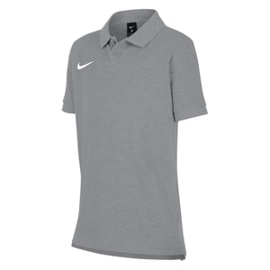 Men's Nike Collared Neck Short Sleeve Polo Shirt in Dk Grey Heathr