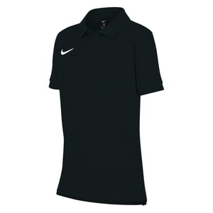 Men's Nike Collared Neck Short Sleeve Polo Shirt in Black