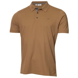 Men's Calvin Klein Golf G Qp Polo in Biscuit