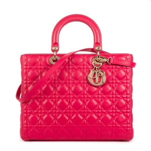 Lady Dior Large Shoulder Bag