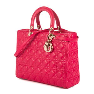 Lady Dior Large Shoulder Bag