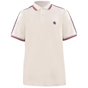 Men's Pretty Green Eclip Tape Regular Fit Short Sleeve Shirt in White