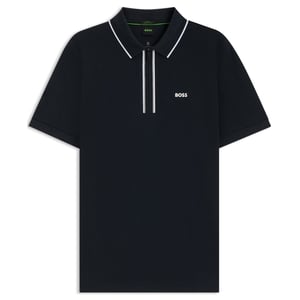 Men's Boss Hbg Philix Quick Drying Polo Shirt in Dark Blue