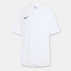 Men's Nike Collared Neck Short Sleeve Polo Shirt in White