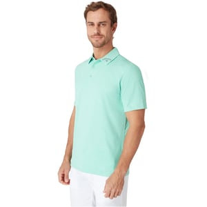 Men's Callaway Emea Collared Neck Short Sleeve Polo Shirt in Neptune Green