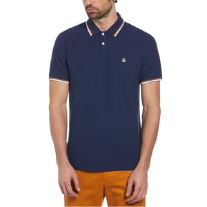 Men's Original Penguin Penguin Pete Polo Shirt in Medieval Blue