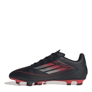 Men's adidas F50 Club Firm Ground Football Boots Adults in Core Black/Iron