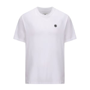 Men's Pretty Green Regular Fit Crew Neck T-Shirt in White