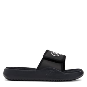 Women's Under Armour Ignite Pro 8 Open Toe Slides in Black