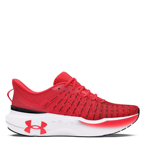 Men's Under Armour Infinite Elite Road Running Lace-Up Sneakers in Red