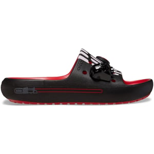 Men's Crocs D Vader Platform Slide Mules in Varsity Red