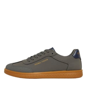 Men's Penguin Salsa Round Toe Court Shoes in Grey