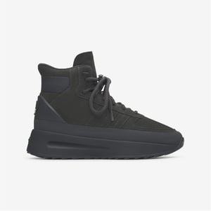 Men's adidas Athletics Los Angeles Hiker Canvas Hi Top Sneakers in Carbon