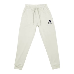 Men's Aquascutum Solid Patterned Slim Tapered Joggers in Beige