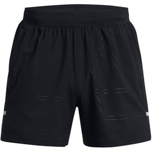 Men's Under Armour Zone Pro 5 Inch Track Shorts in Black