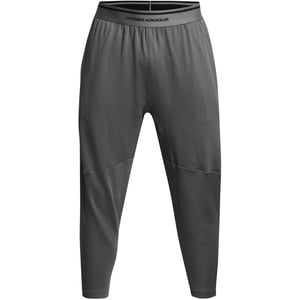 Men's Under Armour Ribbed Joggers with Open Hem in Grey