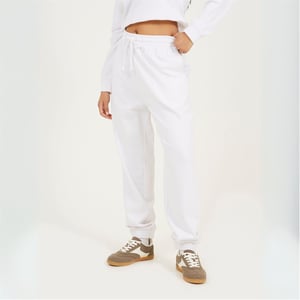 Women's Brave Soul Wide Leg Jogging Bottom in White