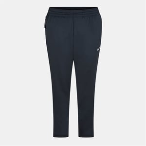Women's Nike Team Solid Patterned Tapered Track Pants in Black
